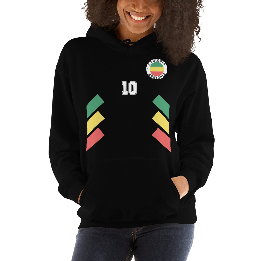 Ethiopian Retro soccer Team Hoodie Unisex