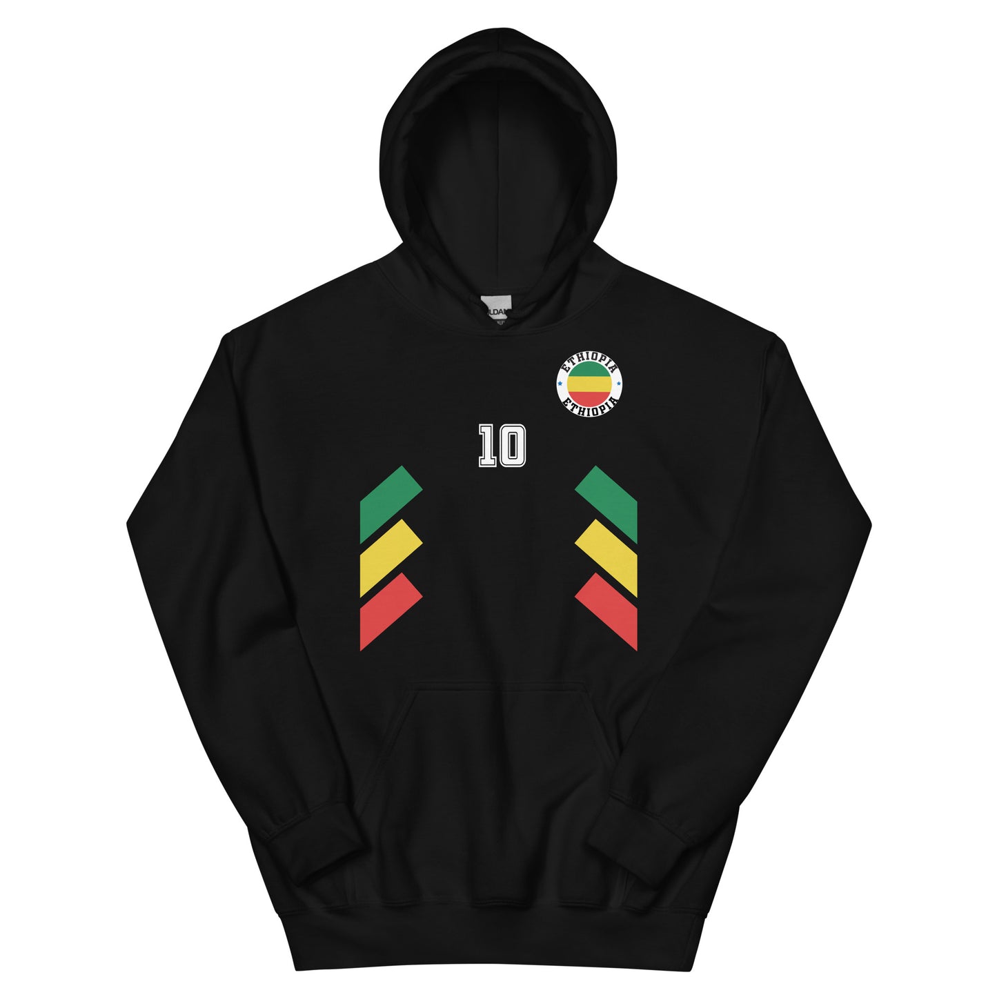 Ethiopian Retro soccer Team Hoodie Unisex