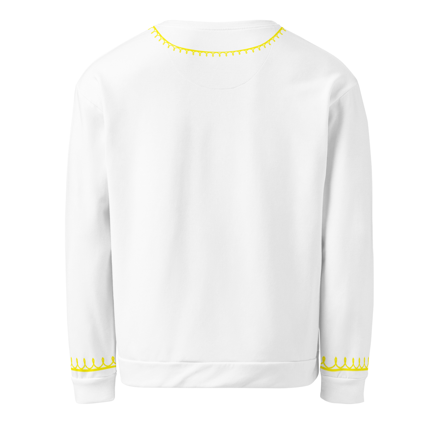 Ethiopian crosse yellow Unisex Sweatshirt