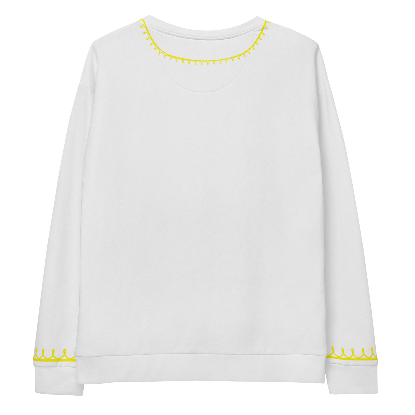 Ethiopian crosse yellow Unisex Sweatshirt