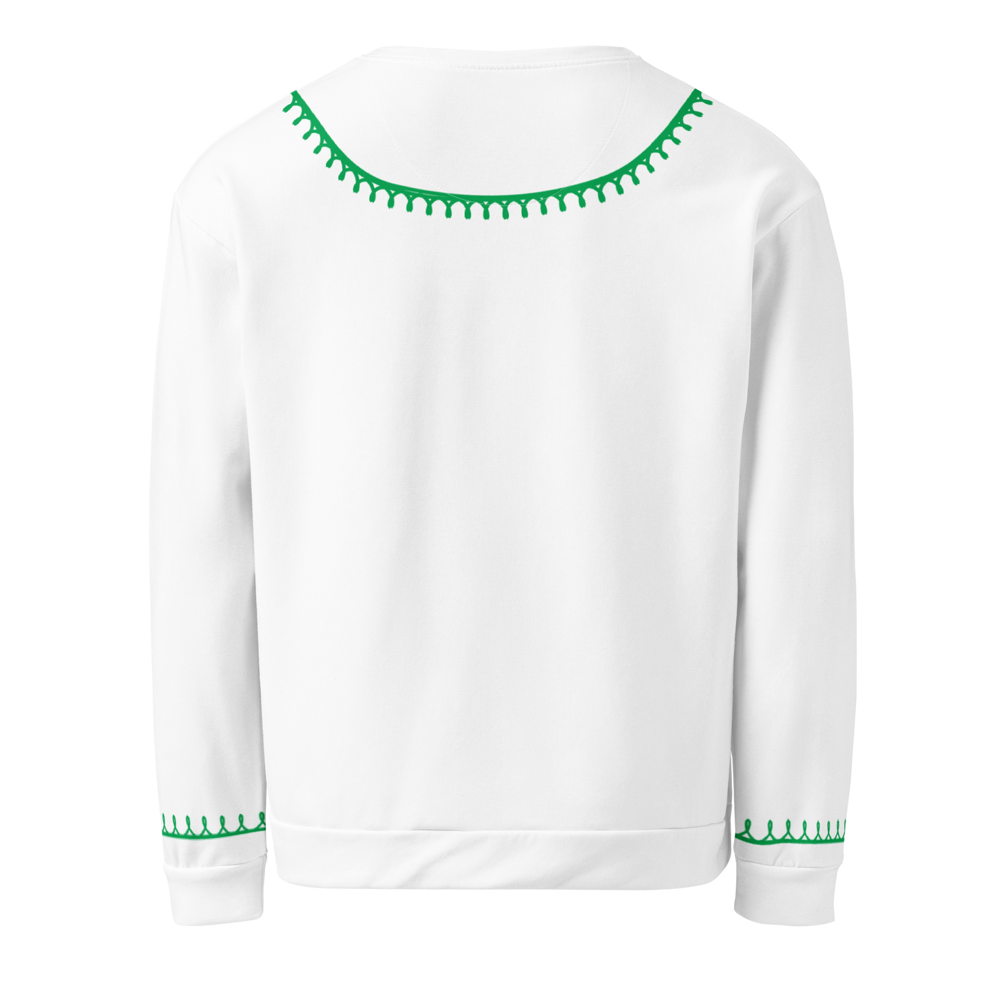 Ethiopian crosse green Unisex Sweatshirt