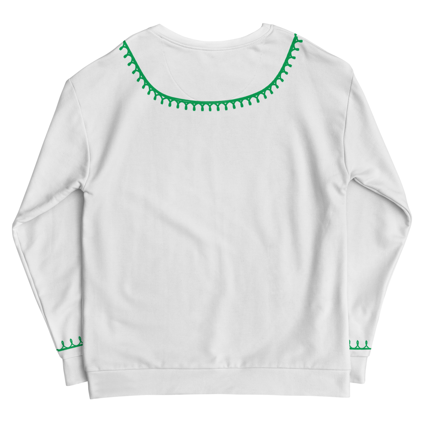 Ethiopian crosse green Unisex Sweatshirt