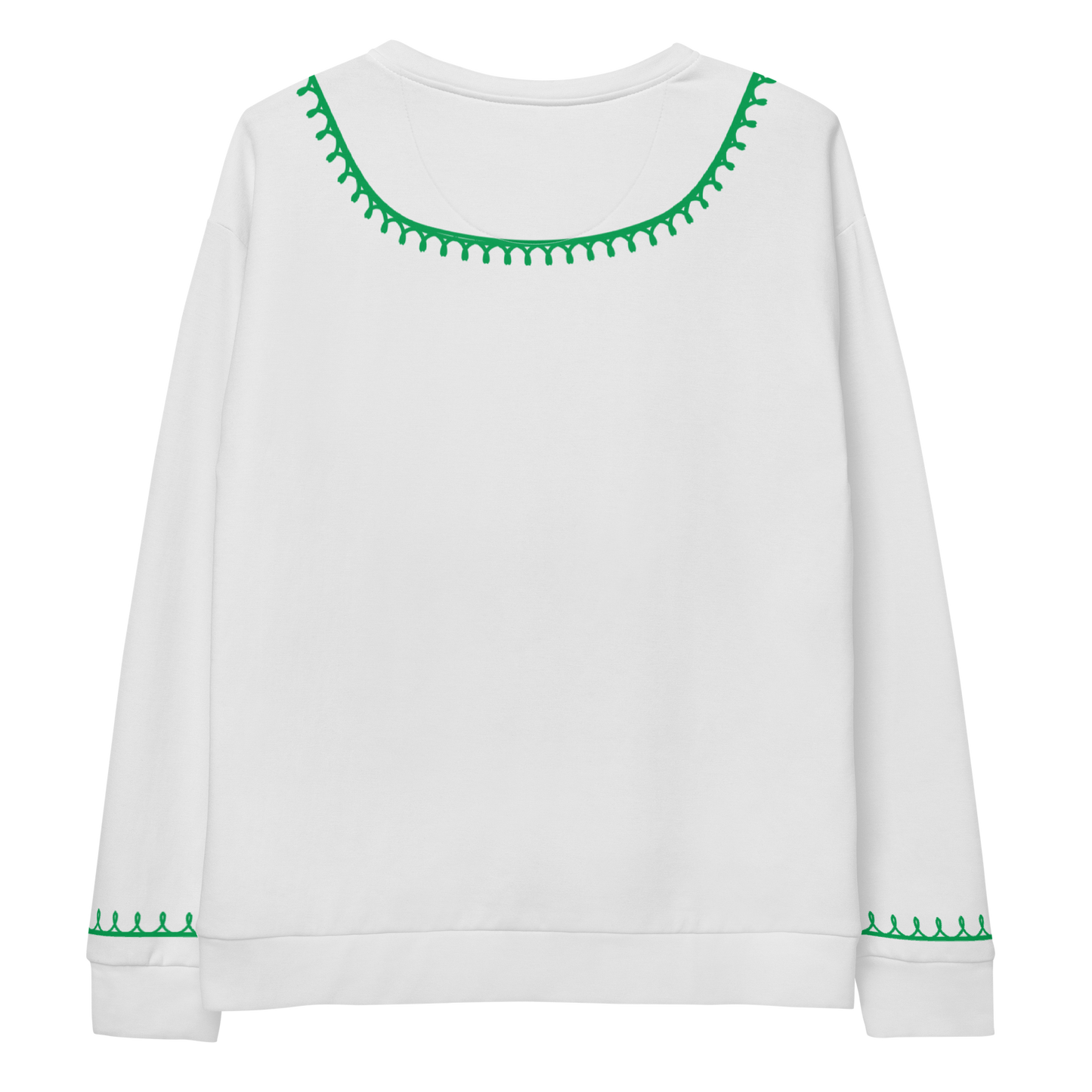 Ethiopian crosse green Unisex Sweatshirt