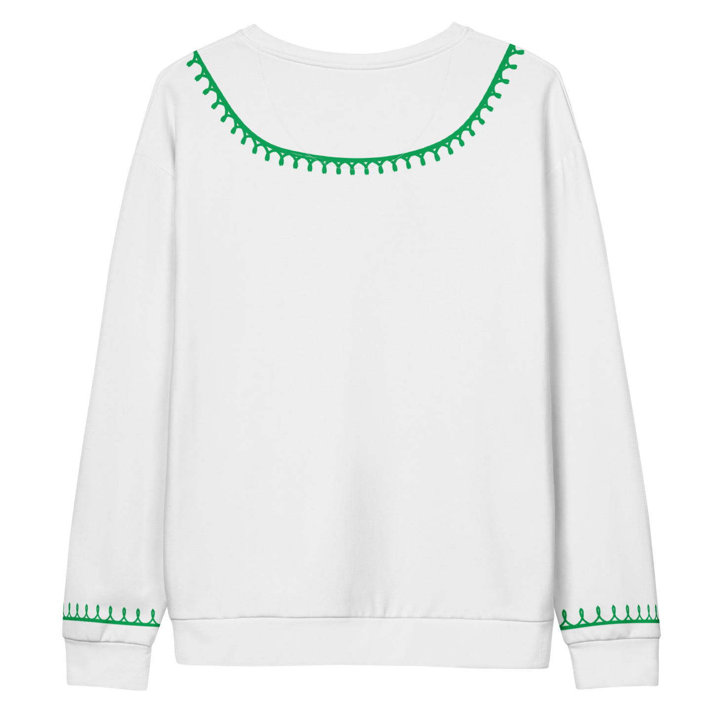 Ethiopian crosse green Unisex Sweatshirt