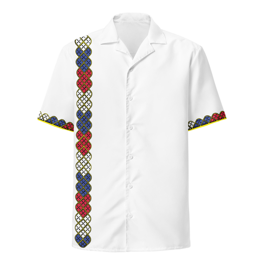 Ethio expression Unisex button shirt