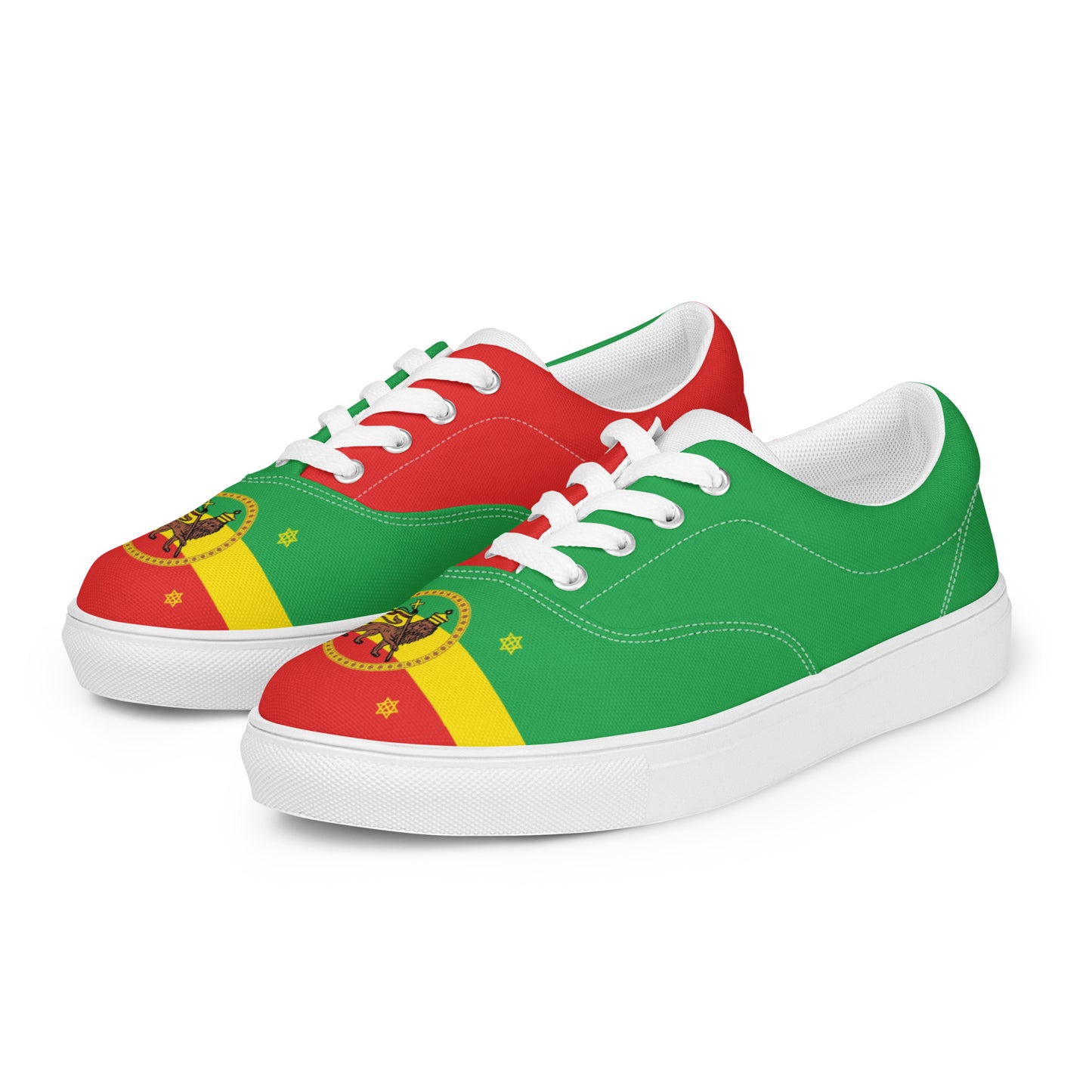 Men’s lace-up canvas shoes