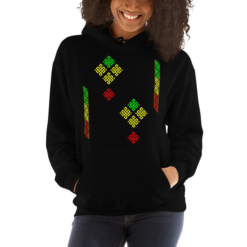 Ethiopian Cross Unisex Hoodie