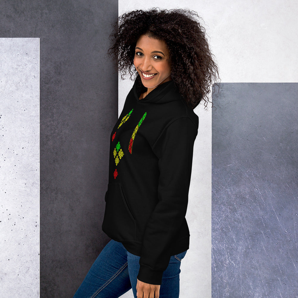 Ethiopian Cross Unisex Hoodie