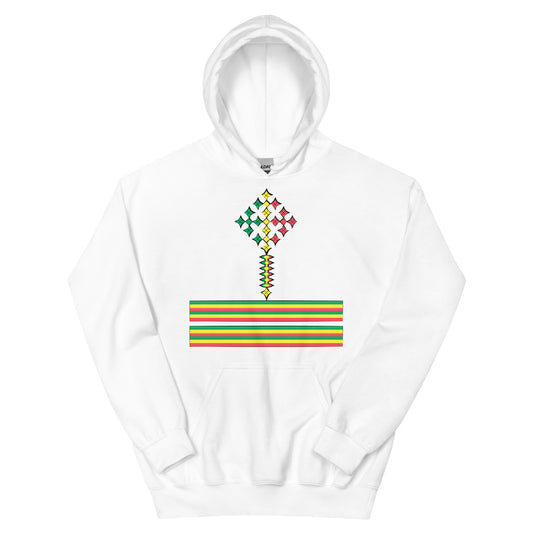 Ethiopian Flag and Ethiopian Cross Unisex Hoodie