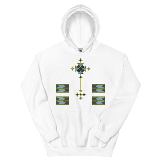 Ethiopian Coptic cross Hoodie Unisex